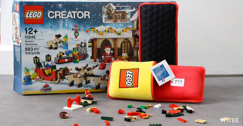 Illustration for article titled Lego Made Extra Cushy Slippers For Preventing Brick-Related Foot Injuries